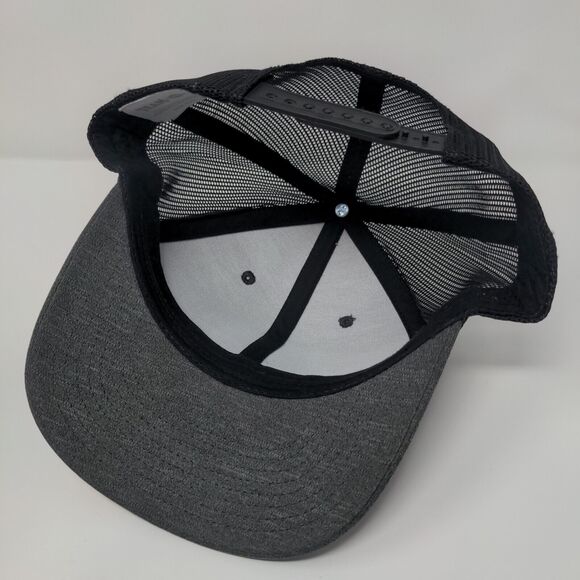 D25 Est. 1999 Snapback Trucker Hat Gray One Size Adjustable Mesh Back Team 365 - Picture 6 of 9